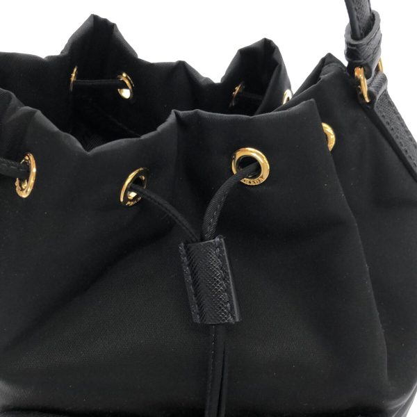 37884647 10 PRADA Handbag Nylon Black