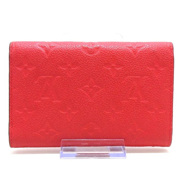 37898434 2 Louis Vuitton Portefeuille Curieuse Compact Trifold Wallet Poppy Petal