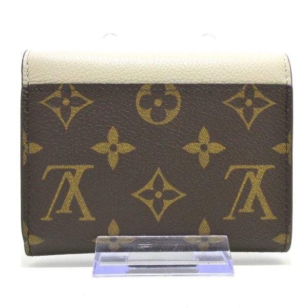 37901517 2 Louis Vuitton Portefeuille Victorine Trifold Wallet Monogram Greige Calf Leather