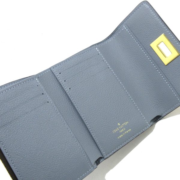 37901517 3 Louis Vuitton Portefeuille Victorine Trifold Wallet Monogram Greige Calf Leather