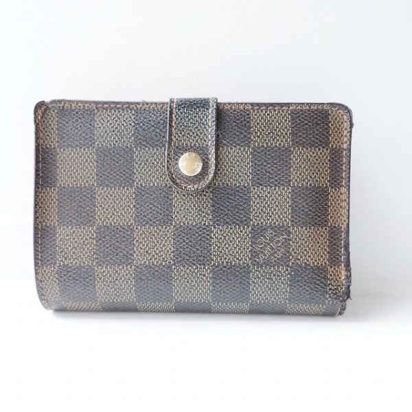 37902581 1 Louis Vuitton Portefeuille Elise W Hook Wallet Damier