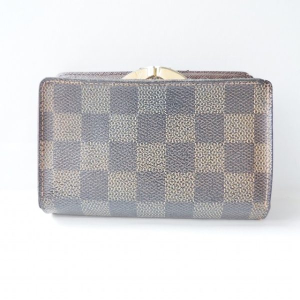 37902581 2 Louis Vuitton Portefeuille Elise W Hook Wallet Damier