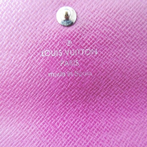 37911911 5 Louis Vuitton Portefeuille Sarah Long Wallet Cassis Epi