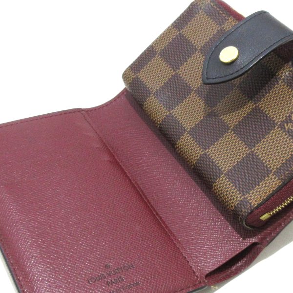 37919990 3 Louis Vuitton Portefeuil Juliet Bifold Wallet Bordeaux