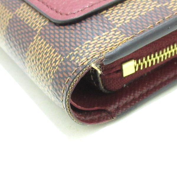 37919990 8 Louis Vuitton Portefeuil Juliet Bifold Wallet Bordeaux