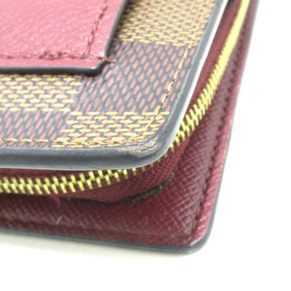 37919990 9 Louis Vuitton Portefeuil Juliet Bifold Wallet Bordeaux