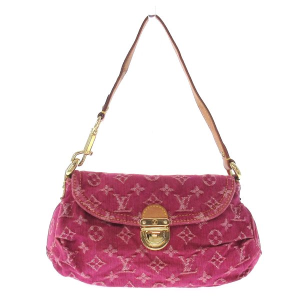 37957820 1 Louis Vuitton Mini Pretty Shoulder Bag Fuchsia Denim