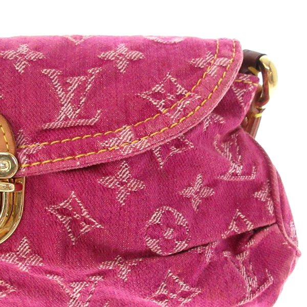 37957820 15 Louis Vuitton Mini Pretty Shoulder Bag Fuchsia Denim