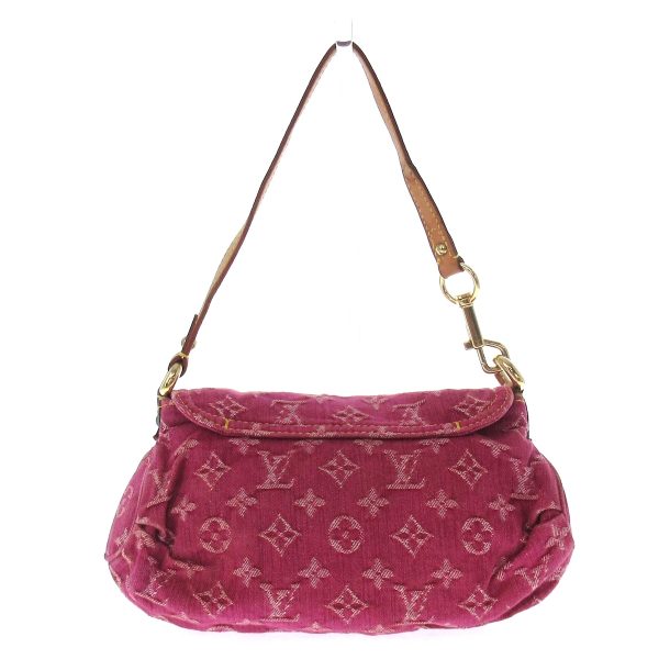 37957820 3 Louis Vuitton Mini Pretty Shoulder Bag Fuchsia Denim