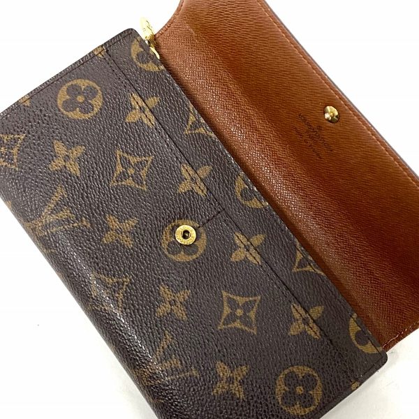 38066304 3 Louis Vuitton Pochette Porte Monet Credit Long Wallet Monogram