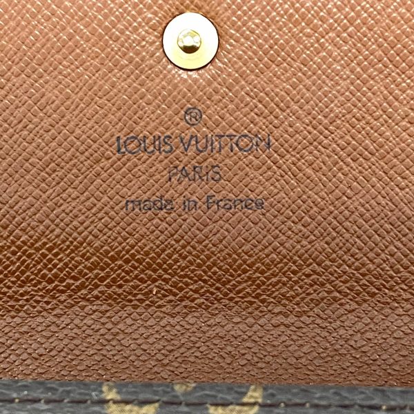 38066304 5 Louis Vuitton Pochette Porte Monet Credit Long Wallet Monogram