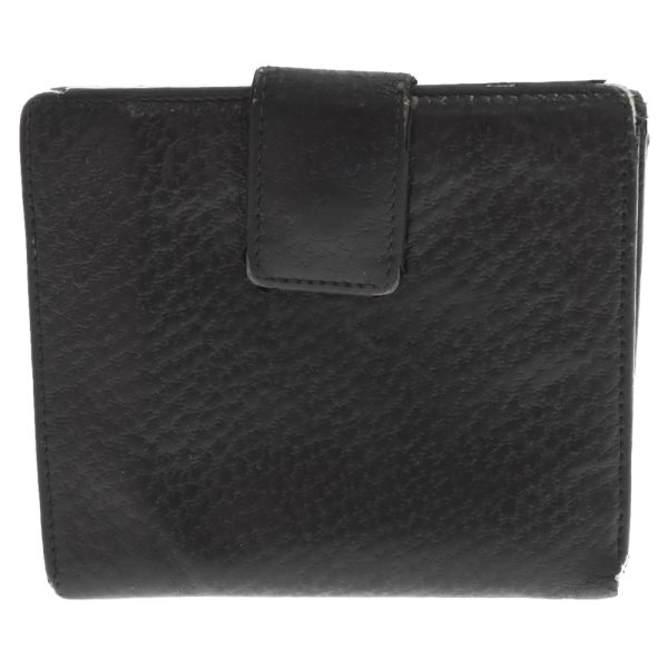 3824e280016 2 Gucci Interlocking Bifold Leather Wallet Leather Black