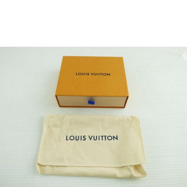 38343 6 Louis Vuitton Portefeuil Iris Compact Wallet Mahina Magnolia