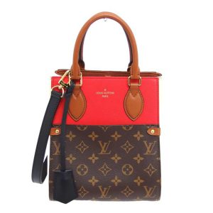 39093 1 Louis Vuitton Omaha Bag Messenger Bag Brown