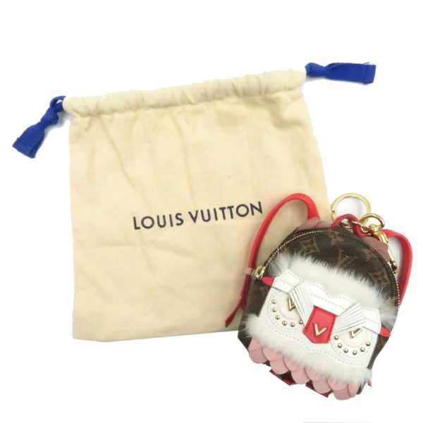 3j0163loe5 d7 Louis Vuitton Bijou Sac Wild Puppet Bag Charm Monogram