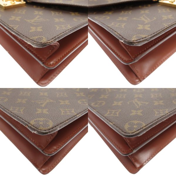 3j0322gli5 9 Louis Vuitton Concorde Handbag Monogram