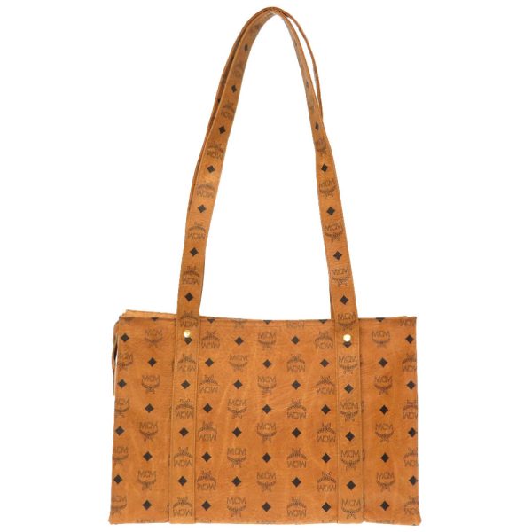 3k0224igs5 2 MCM Tote Bag PVC Brown