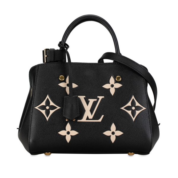 3u2bshmhzqs3fl6l 1 Louis Vuitton Montaigne BB Handbag Shoulder Black