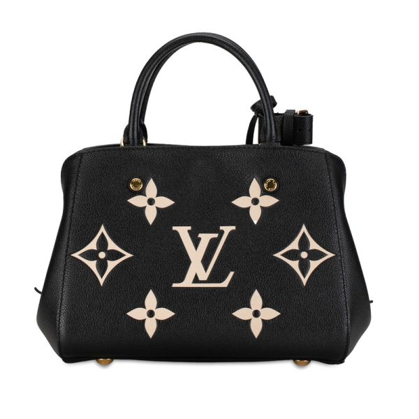 3u2bshmhzqs3fl6l 3 Louis Vuitton Montaigne BB Handbag Shoulder Black