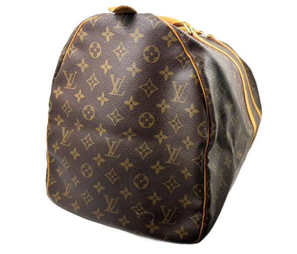 4 621 Louis Vuitton Boston Bag Travel Keepall 55 Brown