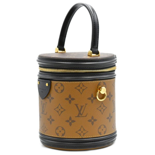 4023e260001 3 LOUIS VUITTON Monogram Reverse Cannes Shoulder Bag Brown