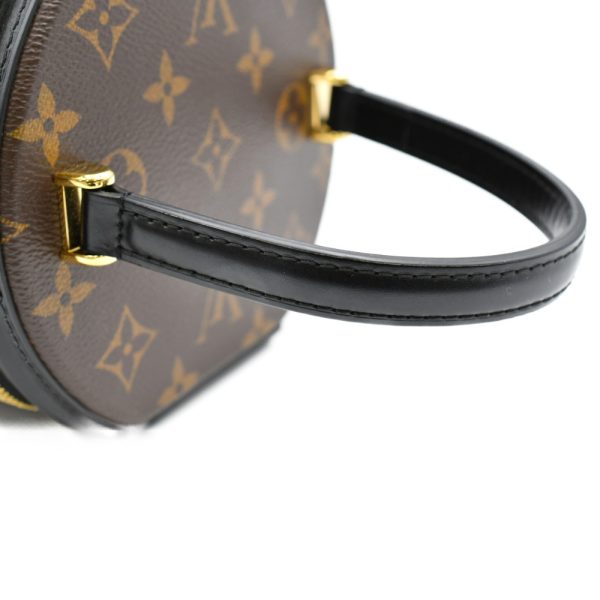 4023e260001 6 LOUIS VUITTON Monogram Reverse Cannes Shoulder Bag Brown