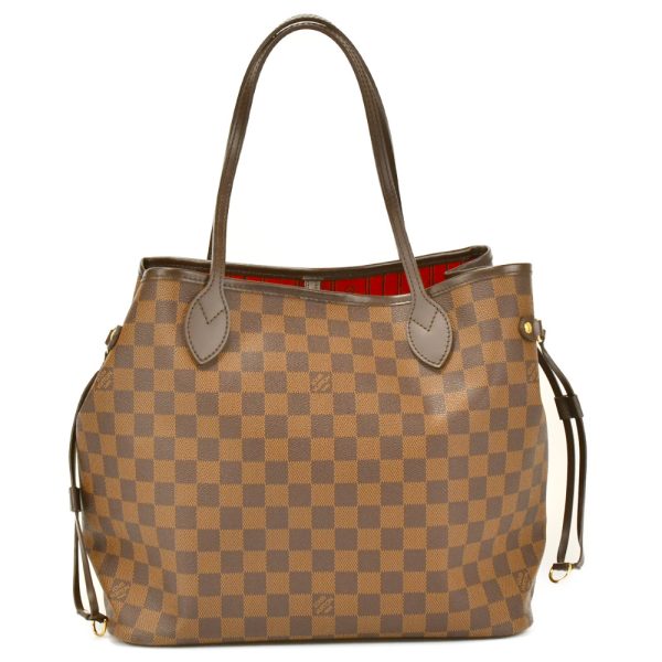 4023f130011 2 LOUIS VUITTON Neverfull MM tote bag Brown