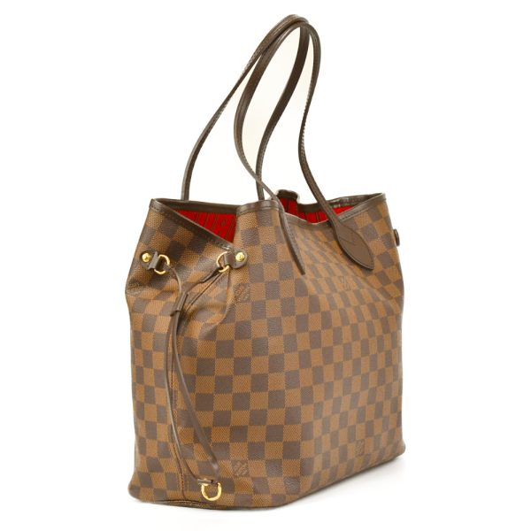 4023f130011 4 LOUIS VUITTON Neverfull MM tote bag Brown