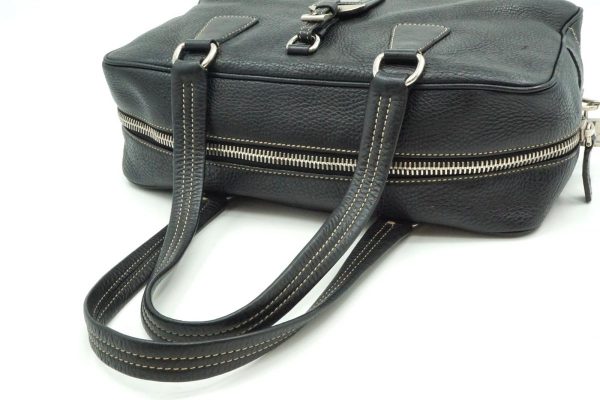 40379 8692h 4 Prada Shoulder Bag Leather Black