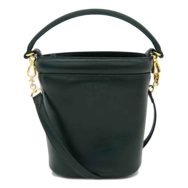 42345 1 Prada Calf Bucket 2way Shoulder Bag