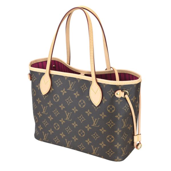 423j0326 01 05 Louis Vuitton Neverfull PM Tote Bag Pivoine Pink