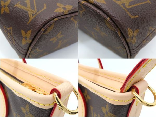 4240402306 05 Louis Vuitton Neverfull BB 2way Bag Rose Peony