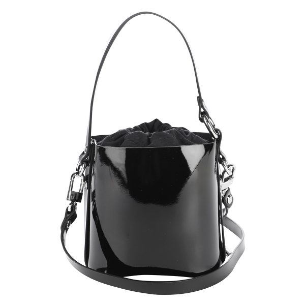 43020023l001on403 2 Vivienne Westwood Shoulder Bag Shiny Patent Black