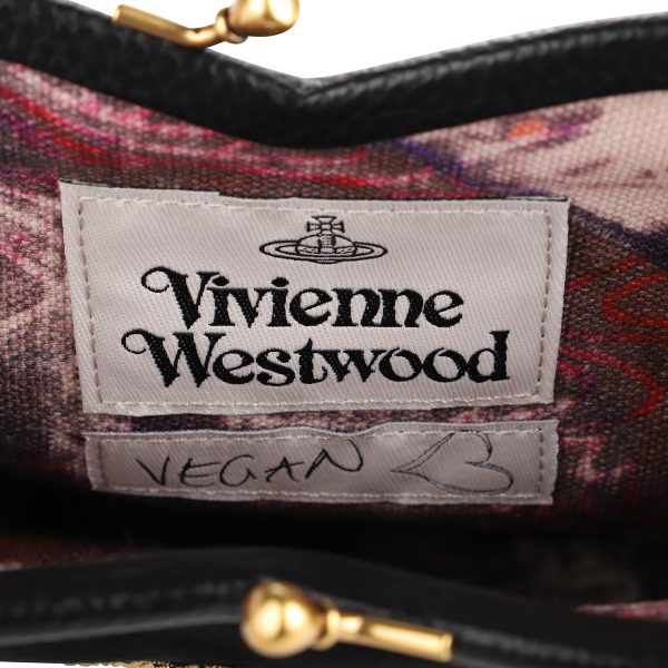 43040071w00bxn405 9 Vivienne Westwood Handbag Heart Frame Purse Black