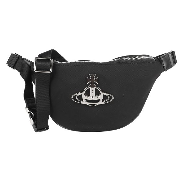 43070028w001yn401 1 Vivienne Westwood Waist Body Bag Nylon Black