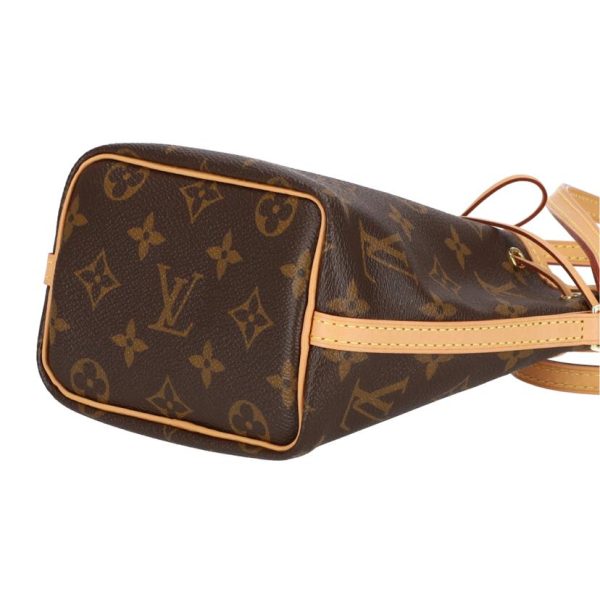 43714 3 Louis Vuitton Nano Noe Shoulder Bag Brown