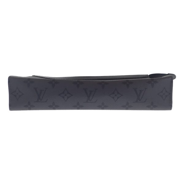 442279 04 Louis Vuitton Pochette Voyage Clutch Bag Canvas Gray