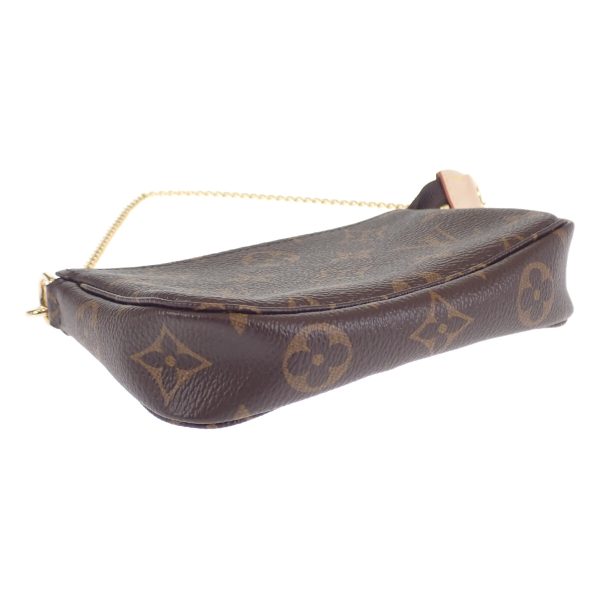 443136 03 Louis Vuitton Mini Pochette Accessoire Monogram Canvas Pouch Mini Bag