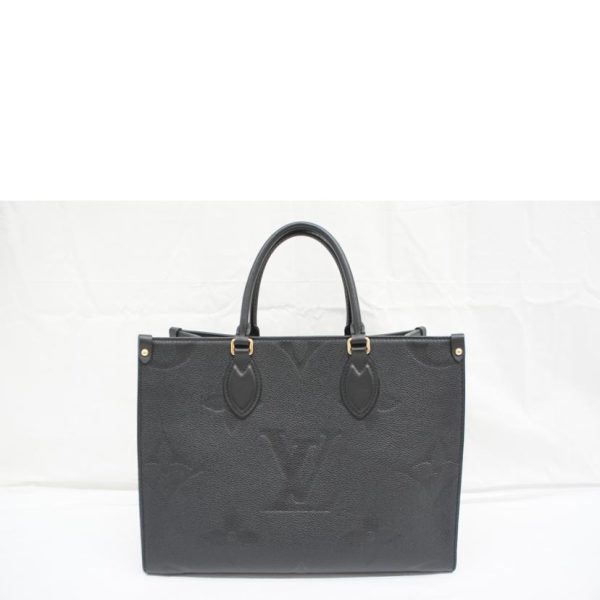 44498 2 Louis Vutton On The Go MM Emplant Bag Black