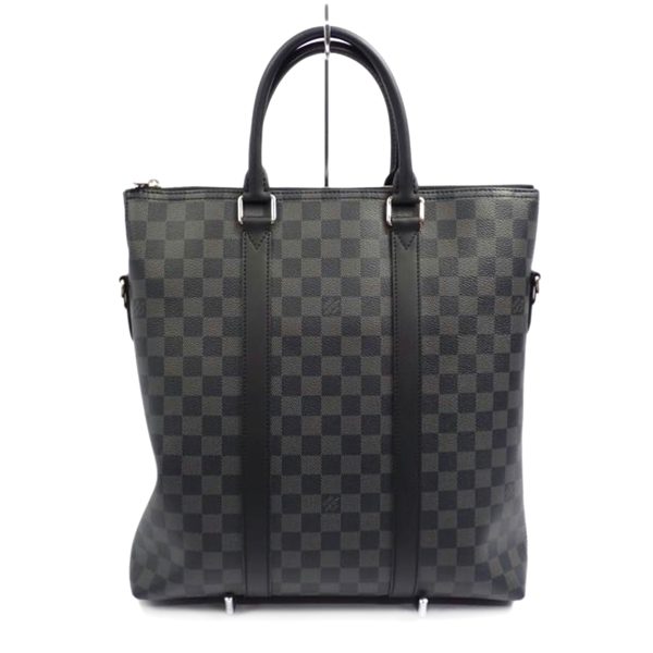 44730 1 Louis Vuitton Anton Damier Handbag Black