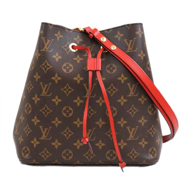 45674 1 Louis Vuitton Neonoe Monogram Coquelicot