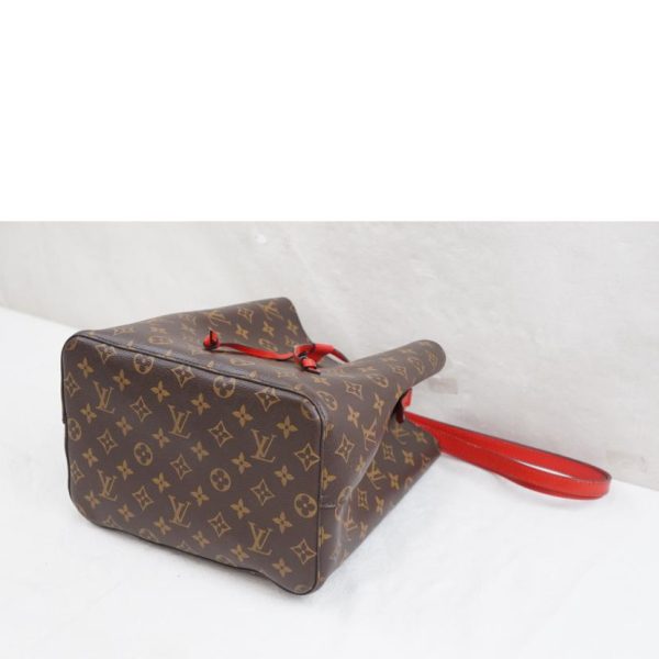 45674 3 Louis Vuitton Neonoe Monogram Coquelicot