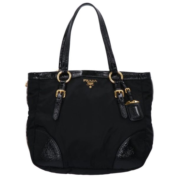 46531 1 Prada Nylon x Enamel Tote Bag