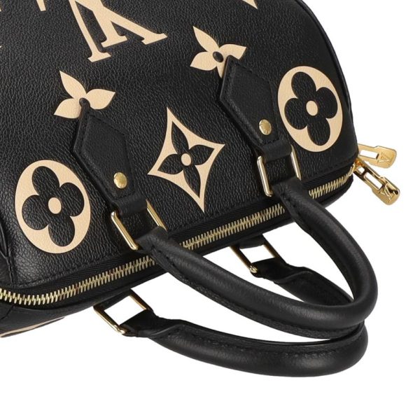 47260 4 Louis Vuitton Speedy Bandouliere 25 Bicolor Monogram Empreinte Bag