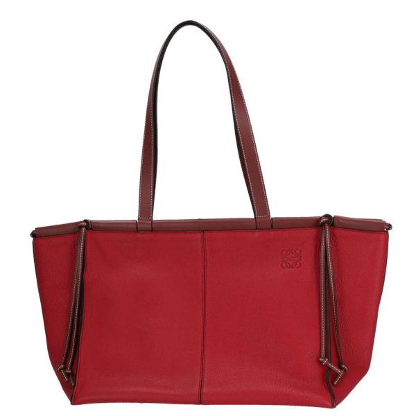 47462 1 Loewe Cushion Tote Medium Red