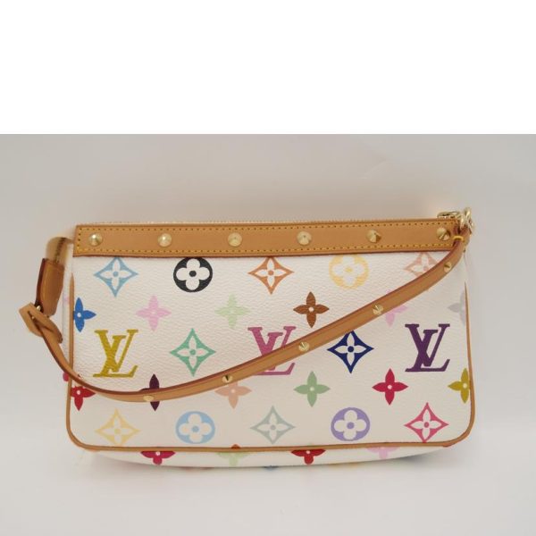 47513 2 Louis Vuitton Pochette Accessoire Multicolor Bronze