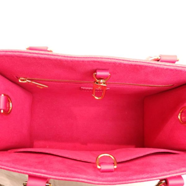 47929 5 Louis Vutton On The Go PM Empriente Freesia Bag Pink