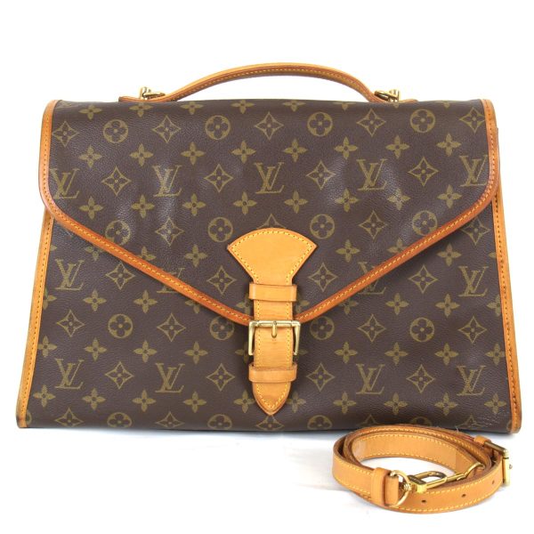 4945220910845a 1 Louis Vuitton Beverly M51121 Business Bag Monogram