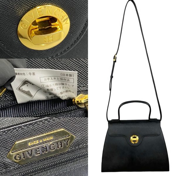 494a243054370 5 Givenchy 4G Logo Leather 2 Way Mini Handbag Black