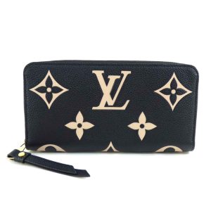 49912 1 Louis Vuitton Taurillon City Steamer Diagonal Leather MM Noir Beige Shoulder Bag